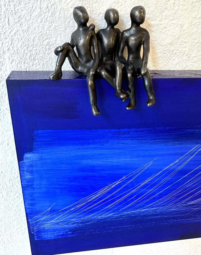 Original Contemporary Children Sculpture by Olivier Messas