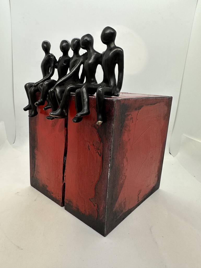 Original Figurative Children Sculpture by Olivier Messas