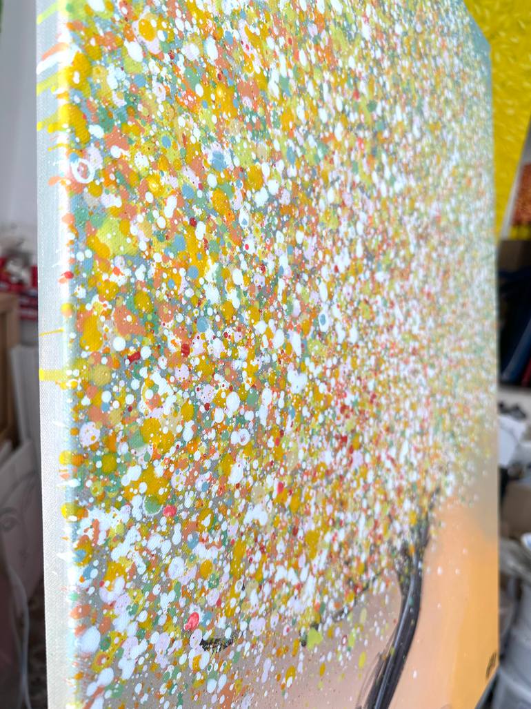 Original Abstract Landscape Painting by Olivier Messas