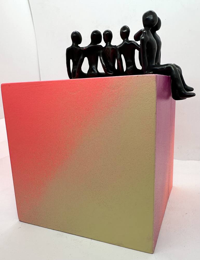 Original Pop Art Children Sculpture by Olivier Messas