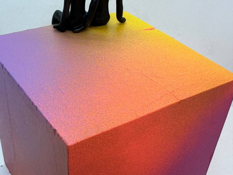 Original Cubism Children Sculpture by Olivier Messas