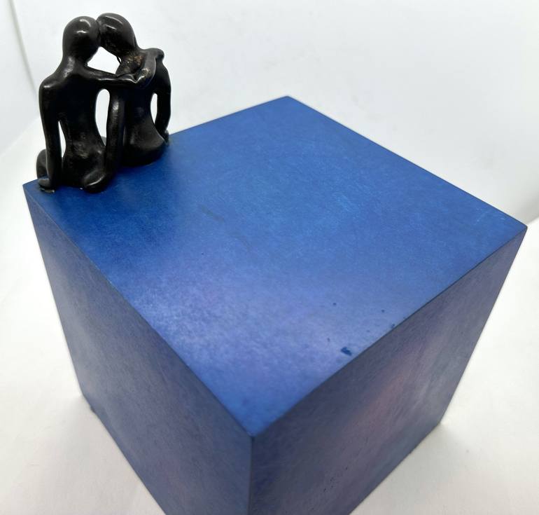 Original 3d Sculpture Love Sculpture by Olivier Messas