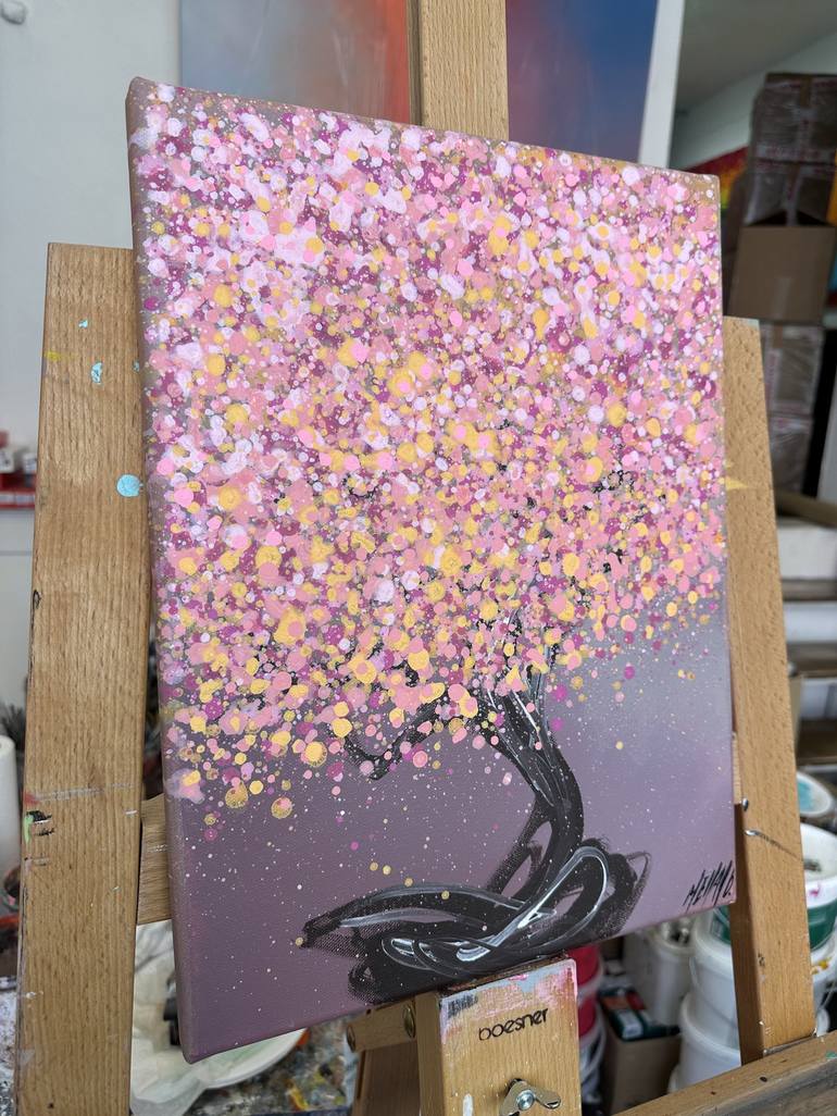 Original Abstract Landscape Painting by Olivier Messas