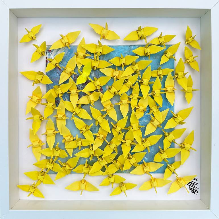 Original Fine Art Animal Collage by Olivier Messas
