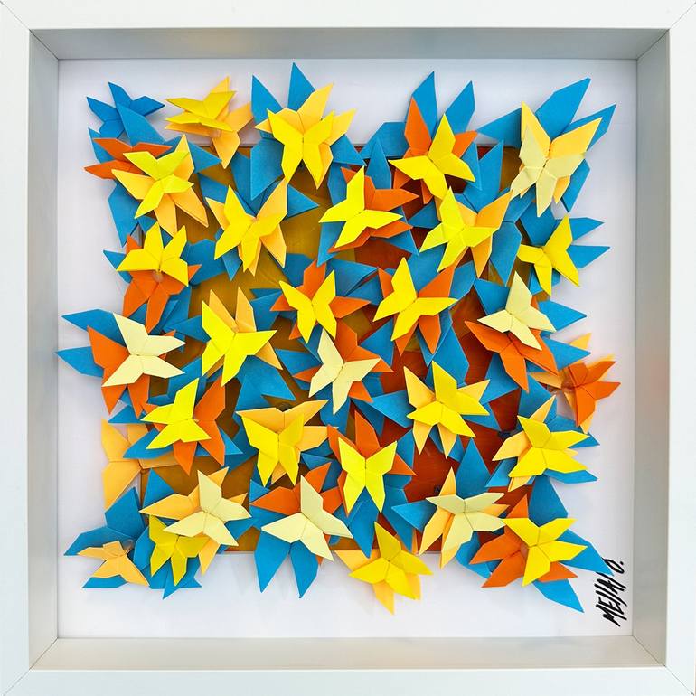 Original Fine Art Animal Collage by Olivier Messas