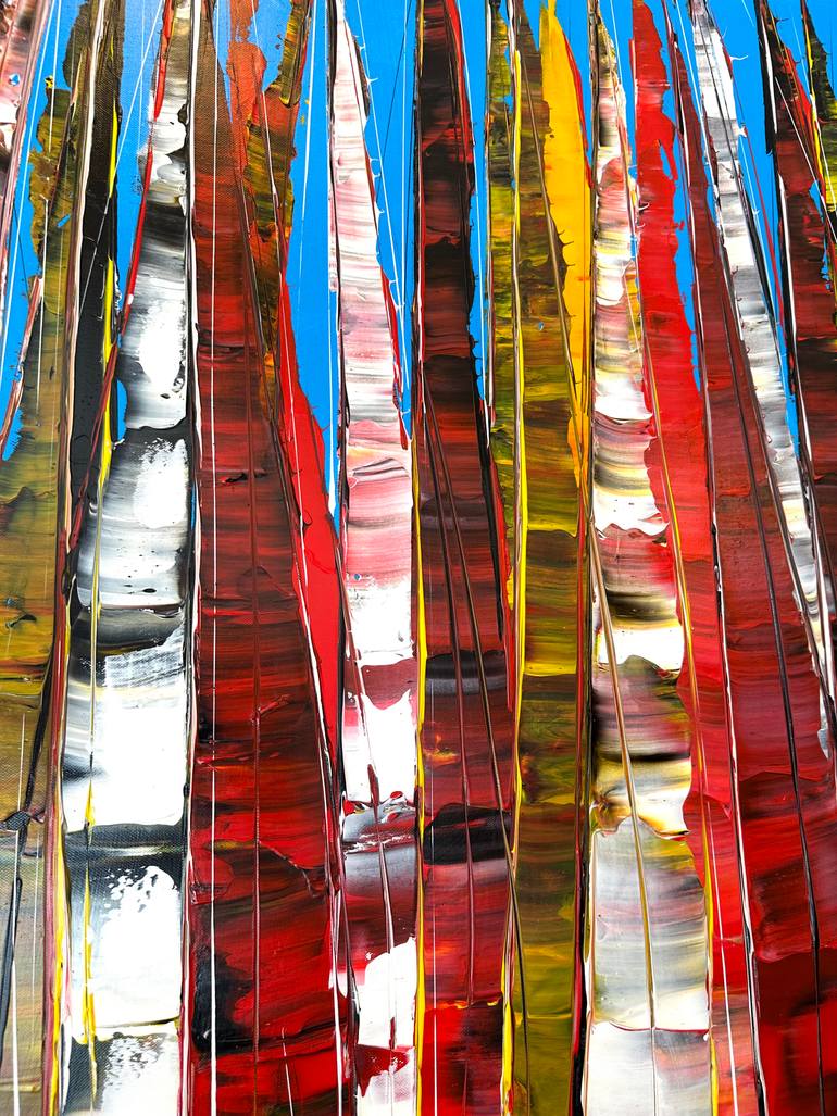 Original Fine Art Boat Painting by Olivier Messas