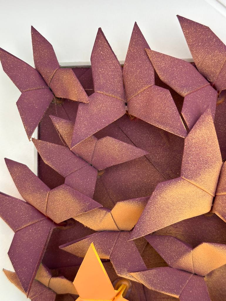 Original Cubism Animal Collage by Olivier Messas