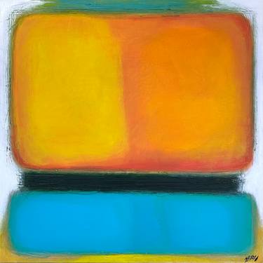 Original Fine Art Abstract Paintings by Olivier Messas