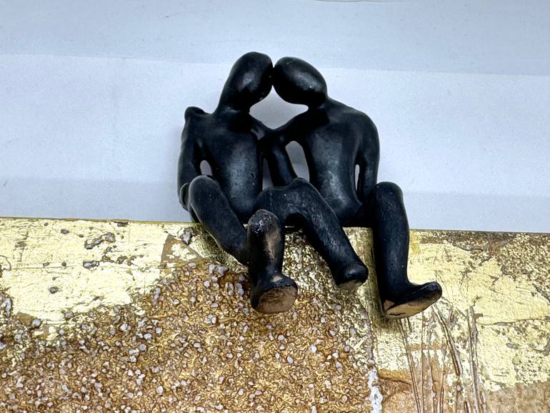 Original Geometric Children Sculpture by Olivier Messas