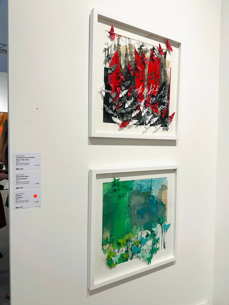 Original Abstract Animal Collage by Olivier Messas