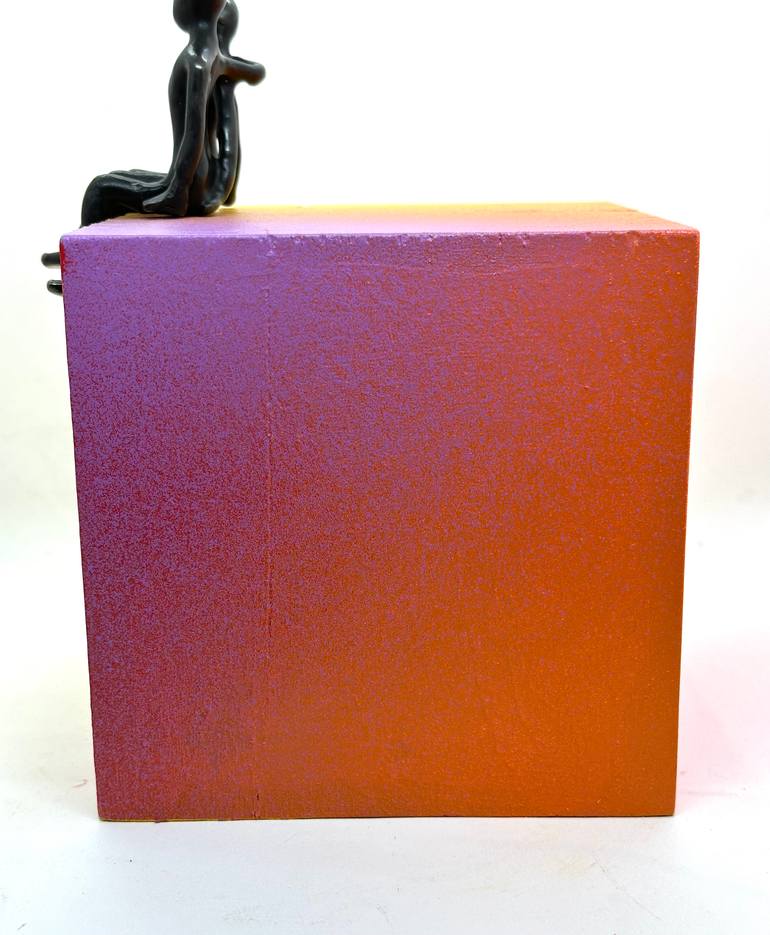 Original Cubism Children Sculpture by Olivier Messas