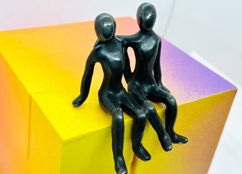 Original Cubism Children Sculpture by Olivier Messas