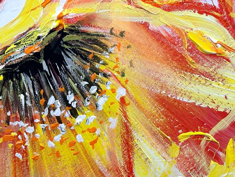 Original Figurative Floral Painting by Olivier Messas