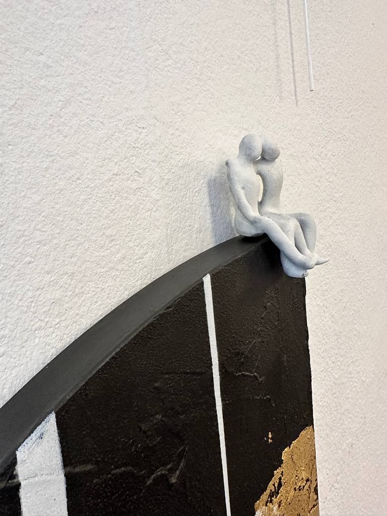 Original 3d Sculpture Love Sculpture by Olivier Messas