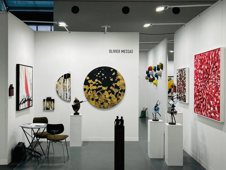 Original 3d Sculpture Love Sculpture by Olivier Messas