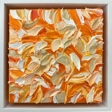 Original Abstract Floral Paintings by Olivier Messas