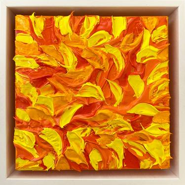 Original Abstract Floral Paintings by Olivier Messas