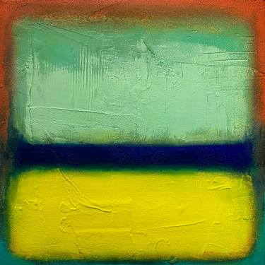 Original Geometric Abstract Paintings by Olivier Messas