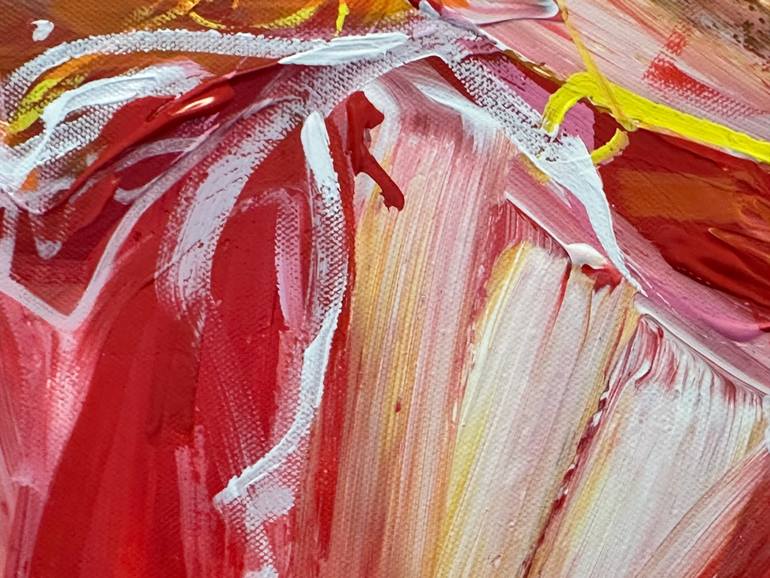 Original Impressionism Floral Painting by Olivier Messas