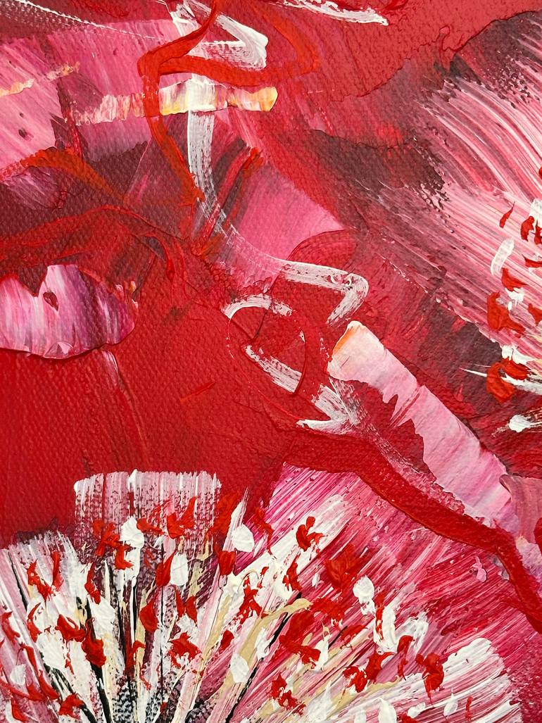 Original Impressionism Floral Painting by Olivier Messas