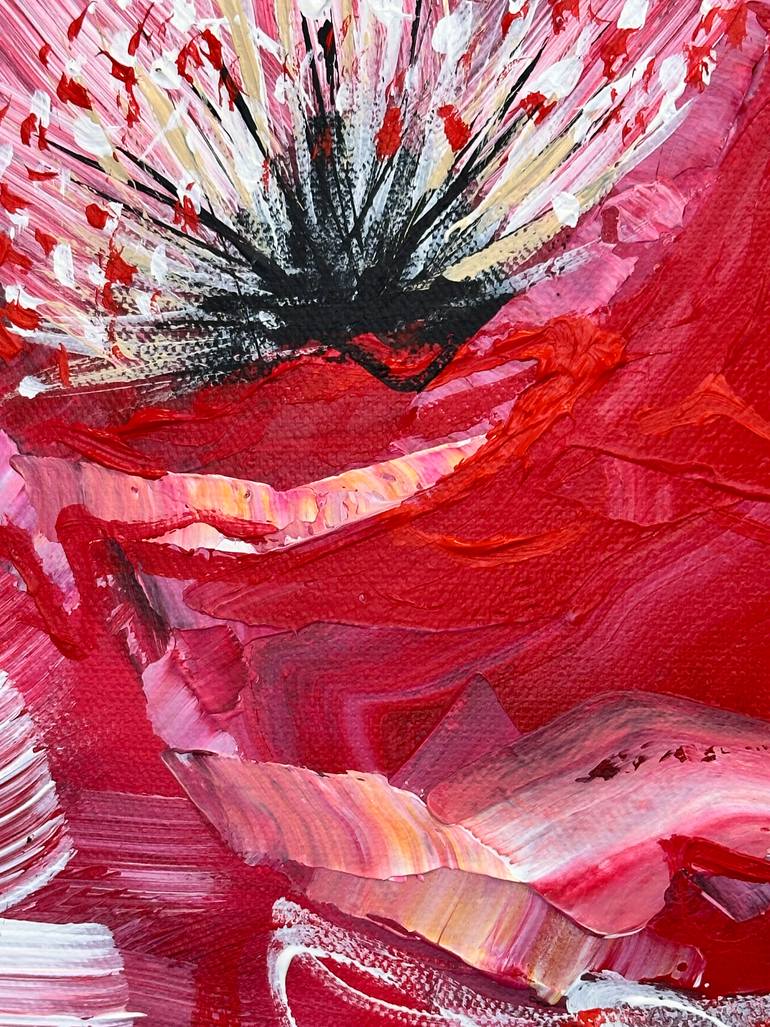 Original Impressionism Floral Painting by Olivier Messas