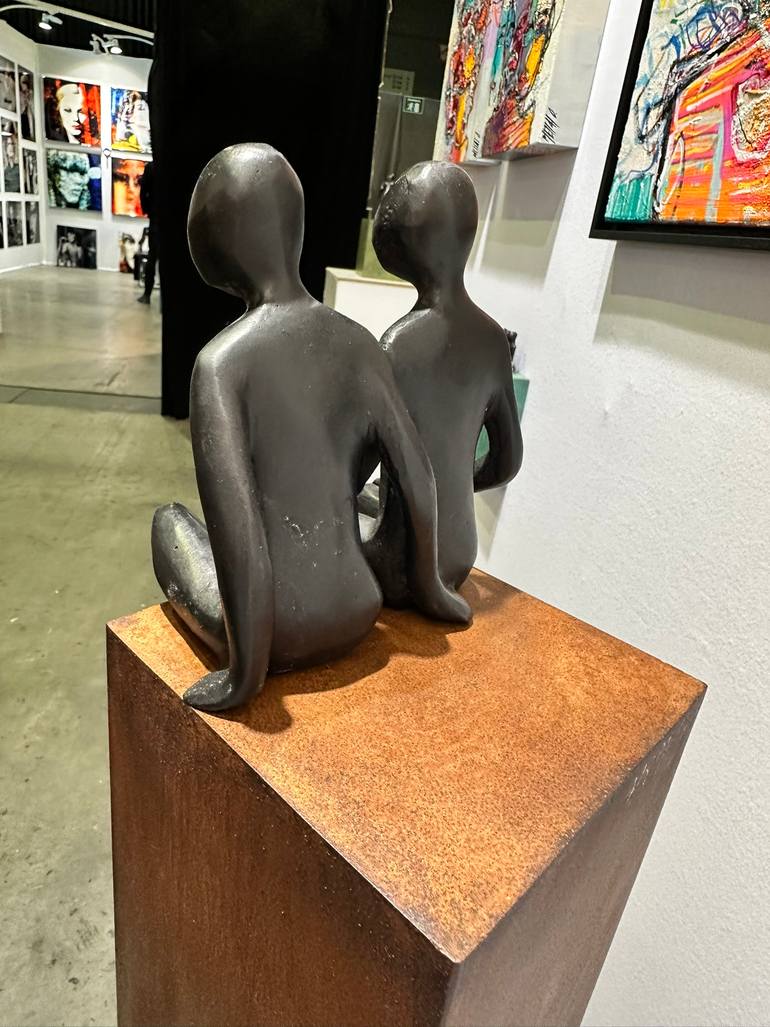 Original 3d Sculpture Love Sculpture by Olivier Messas