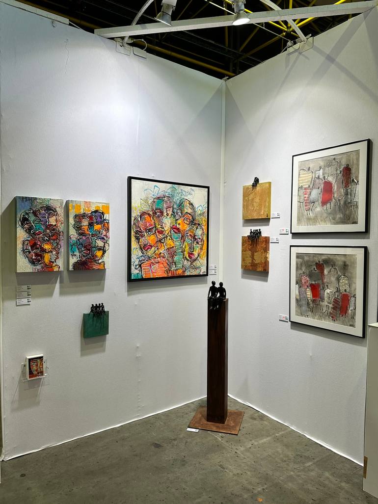 Original 3d Sculpture Love Sculpture by Olivier Messas