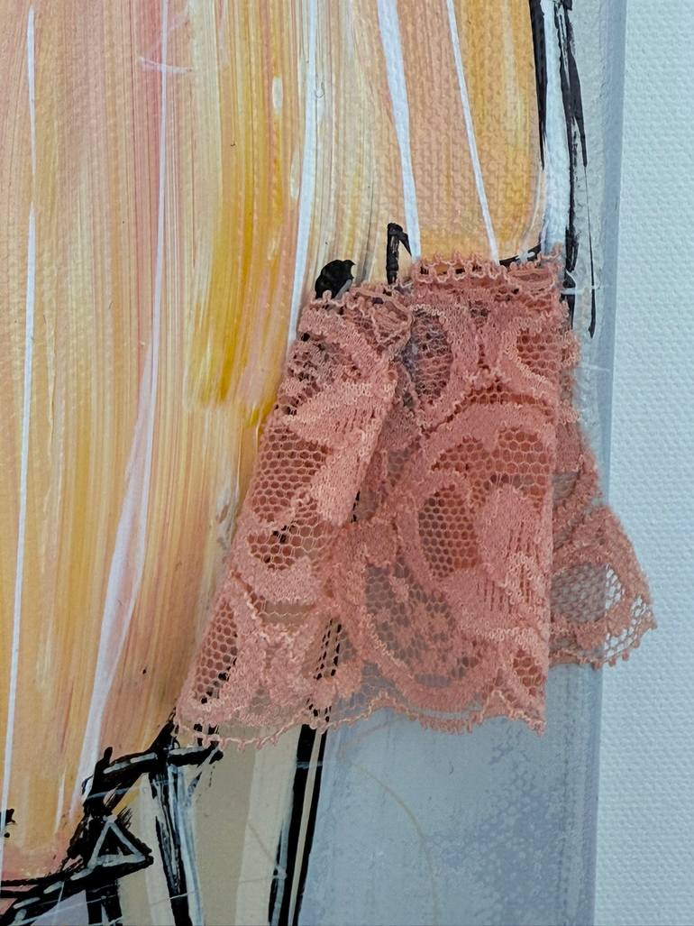 Original Figurative Fashion Painting by Olivier Messas