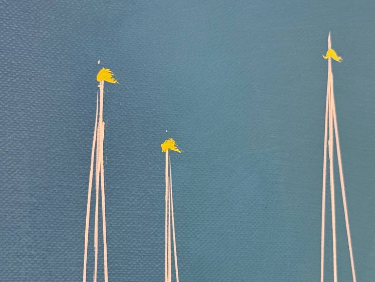 Original Abstract Expressionism Seascape Painting by Olivier Messas