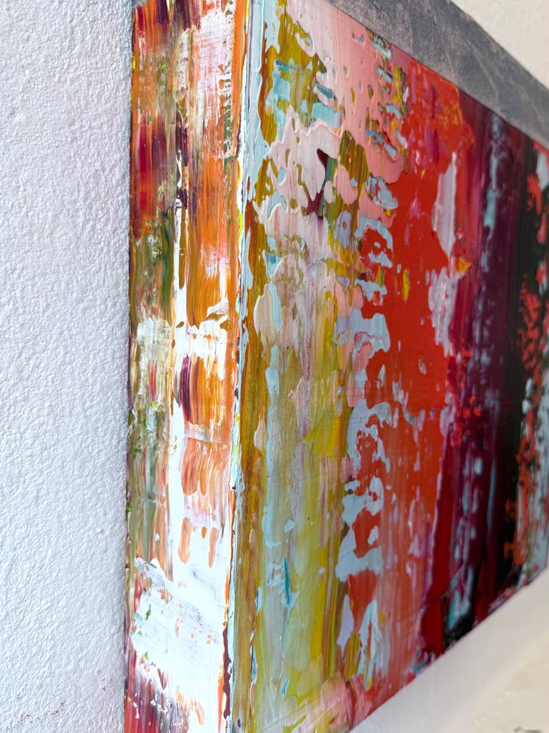 Original Geometric Abstract Painting by Olivier Messas