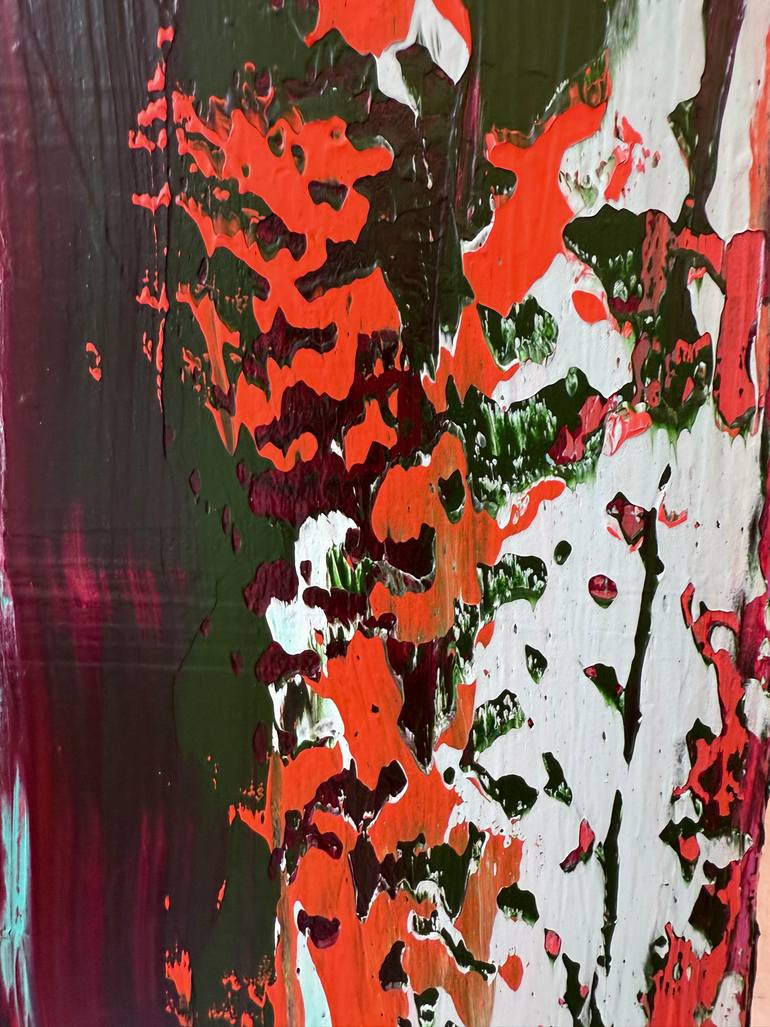 Original Geometric Abstract Painting by Olivier Messas