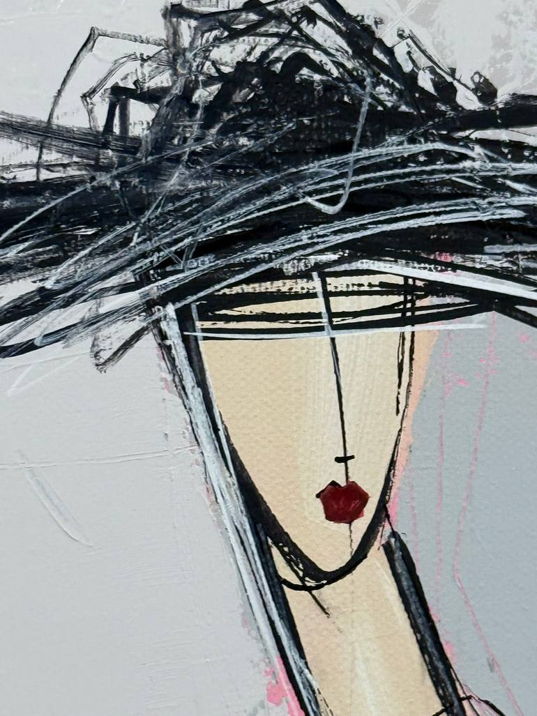 Original Figurative Fashion Painting by Olivier Messas