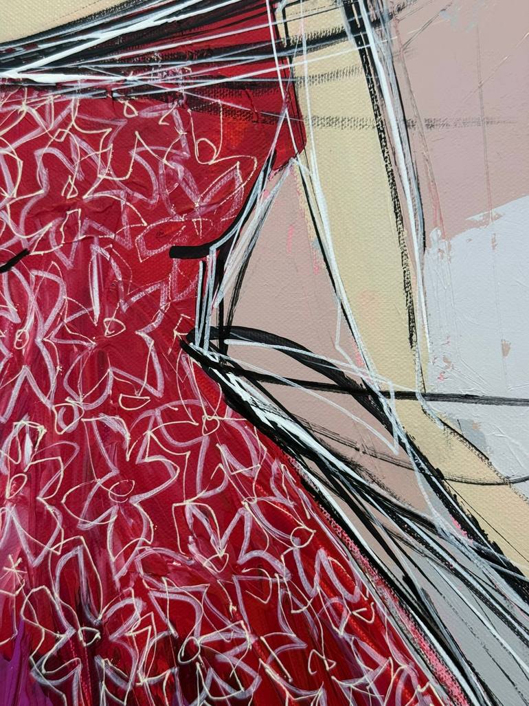 Original Figurative Fashion Painting by Olivier Messas