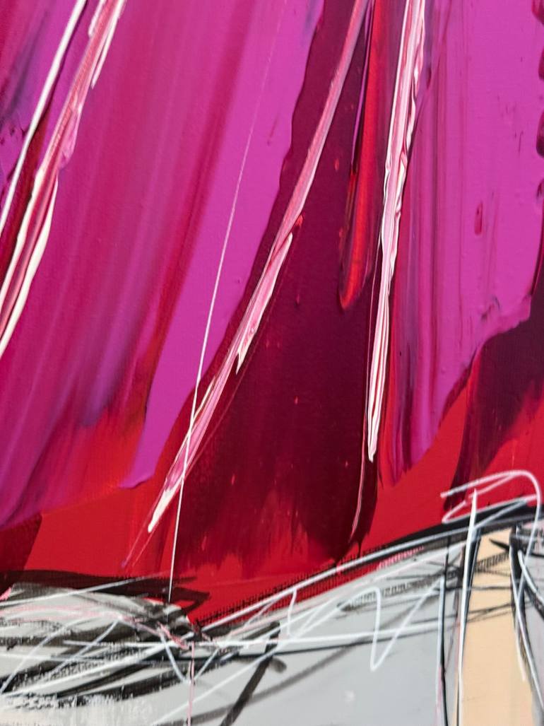 Original Figurative Fashion Painting by Olivier Messas