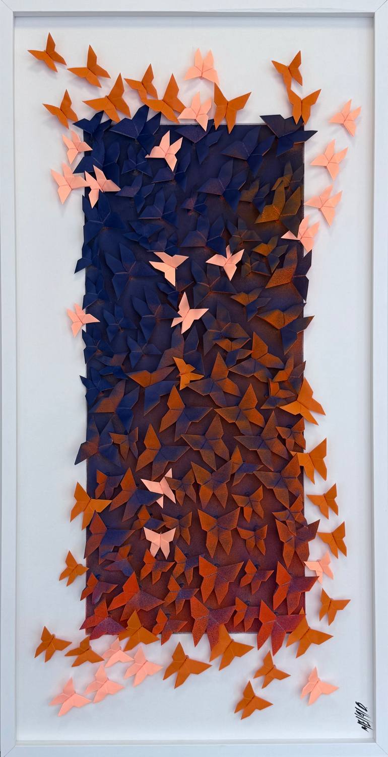Original Animal Collage by Olivier Messas Contemporary Art on Acrylic Les lumieres du crepuscule THE LIGHTS OF THE SUNSET 2026 Original Animal Collage by Olivier Messas Contemporary Art on Acrylic Les lumieres du crepuscule THE LIGHTS OF THE SUNSET 2026
