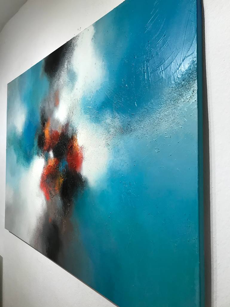 Original Abstract Painting by Olivier Messas