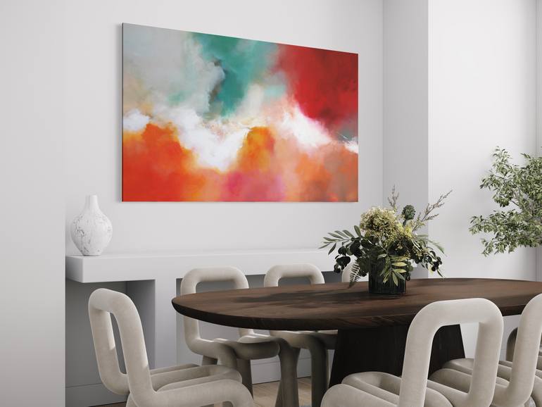 Original Abstract Painting by Olivier Messas