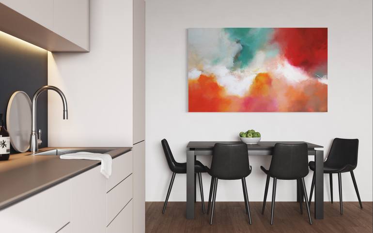 Original Abstract Painting by Olivier Messas