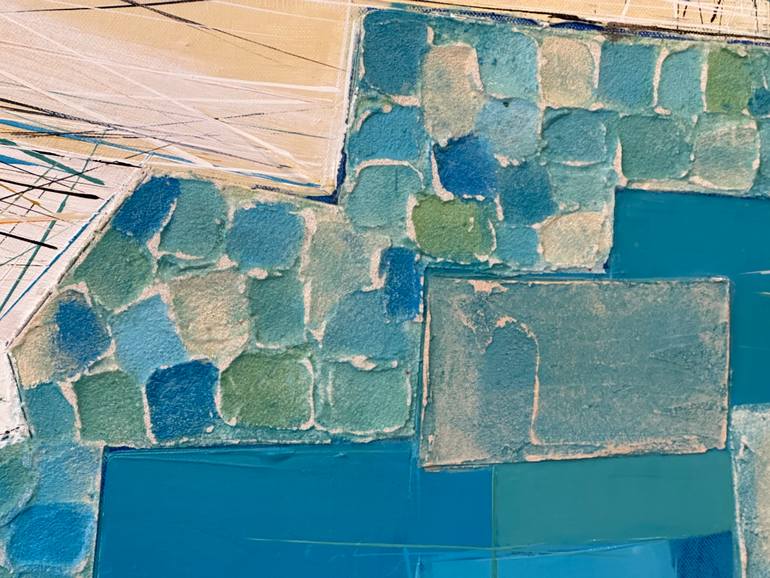 Original Cubism Abstract Painting by Olivier Messas