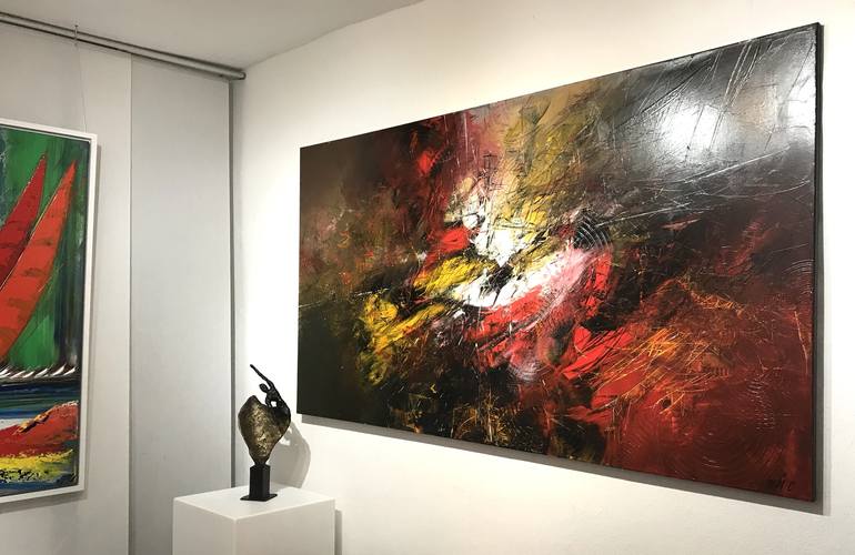 Original Abstract Painting by Olivier Messas