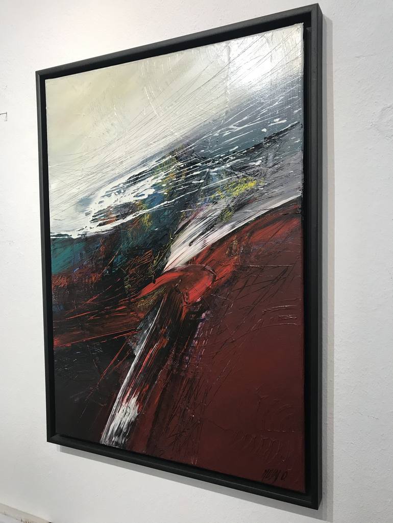 Original Abstract Painting by Olivier Messas