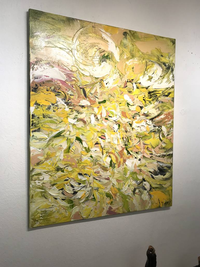 Original Abstract Expressionism Abstract Painting by Olivier Messas