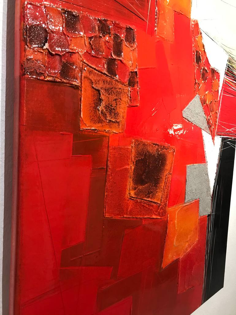 Original Cubism Abstract Painting by Olivier Messas
