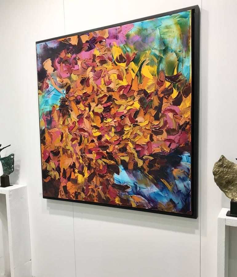 Original Floral Painting by Olivier Messas