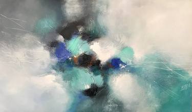 Original Fine Art Abstract Paintings by Olivier Messas