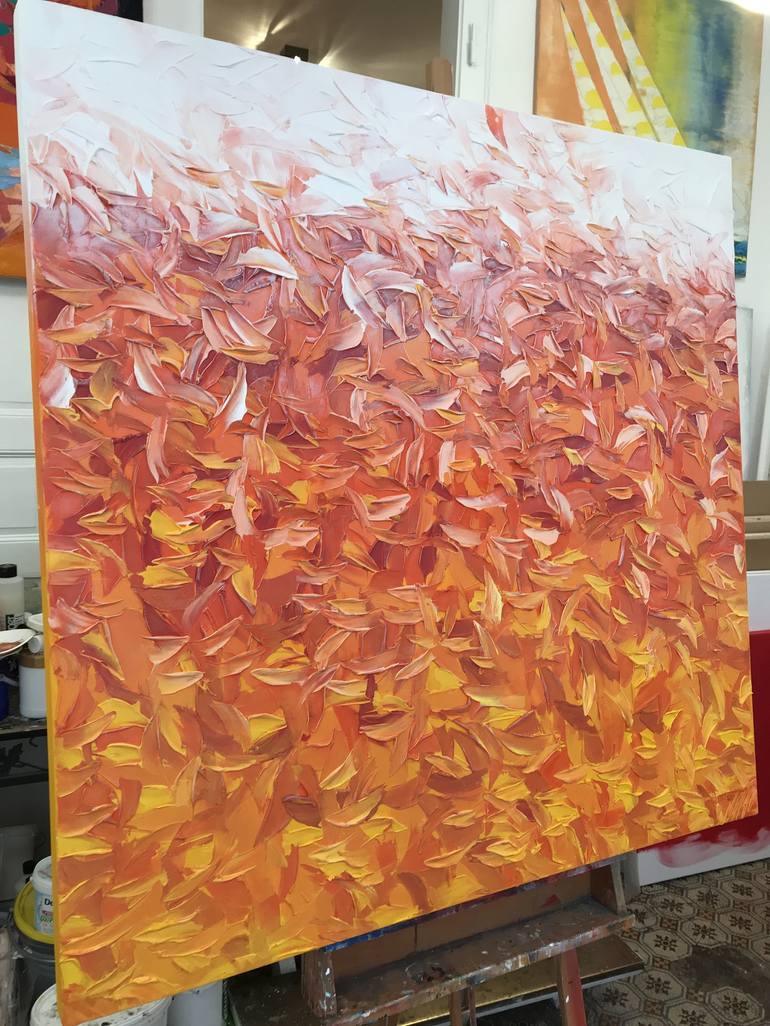 Original Abstract Painting by Olivier Messas