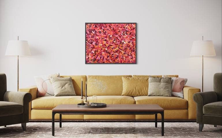 Original Fine Art Abstract Painting by Olivier Messas