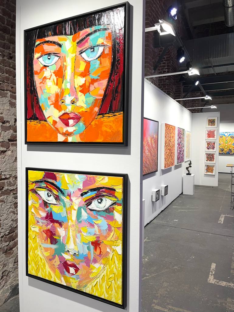 Original Portraiture People Painting by Olivier Messas