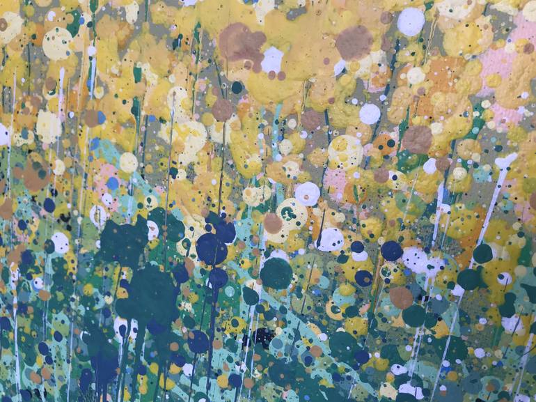 Original Impressionism Floral Painting by Olivier Messas