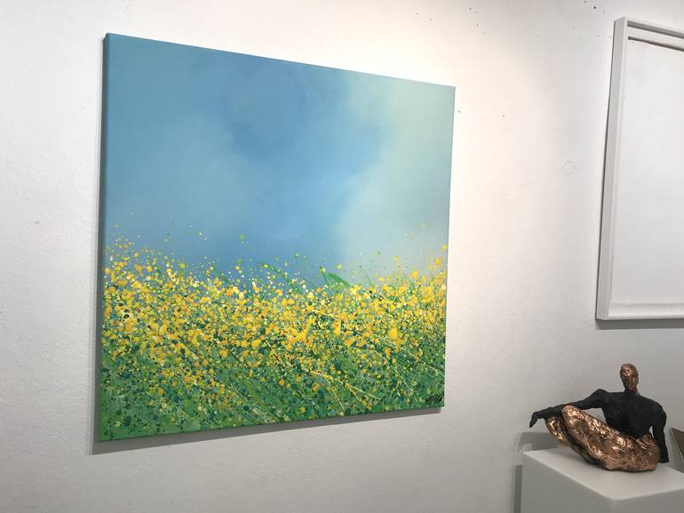 Original Figurative Floral Painting by Olivier Messas